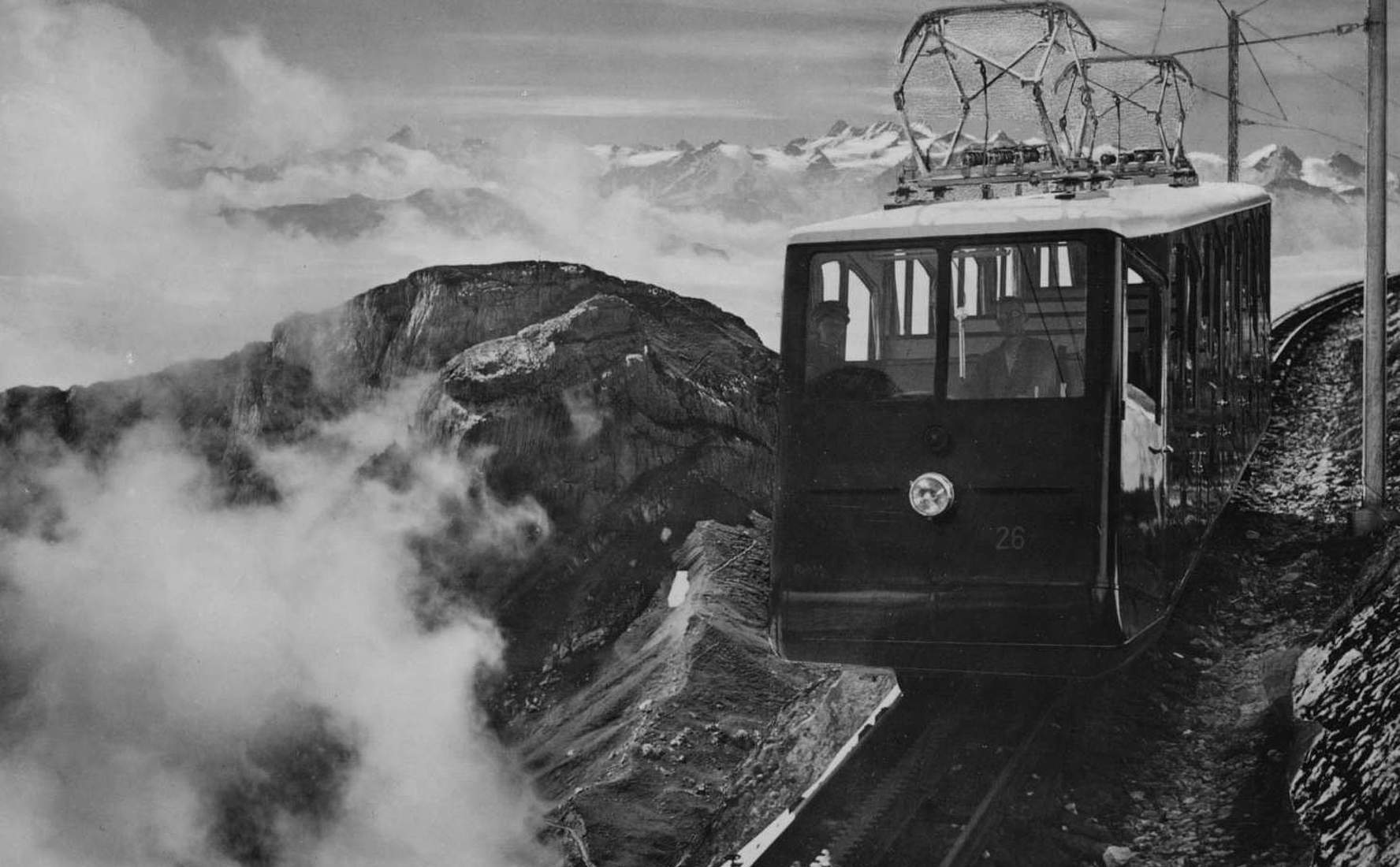Cogwheel railway history | | Pilatus Bahnen Lucerne Switzerland