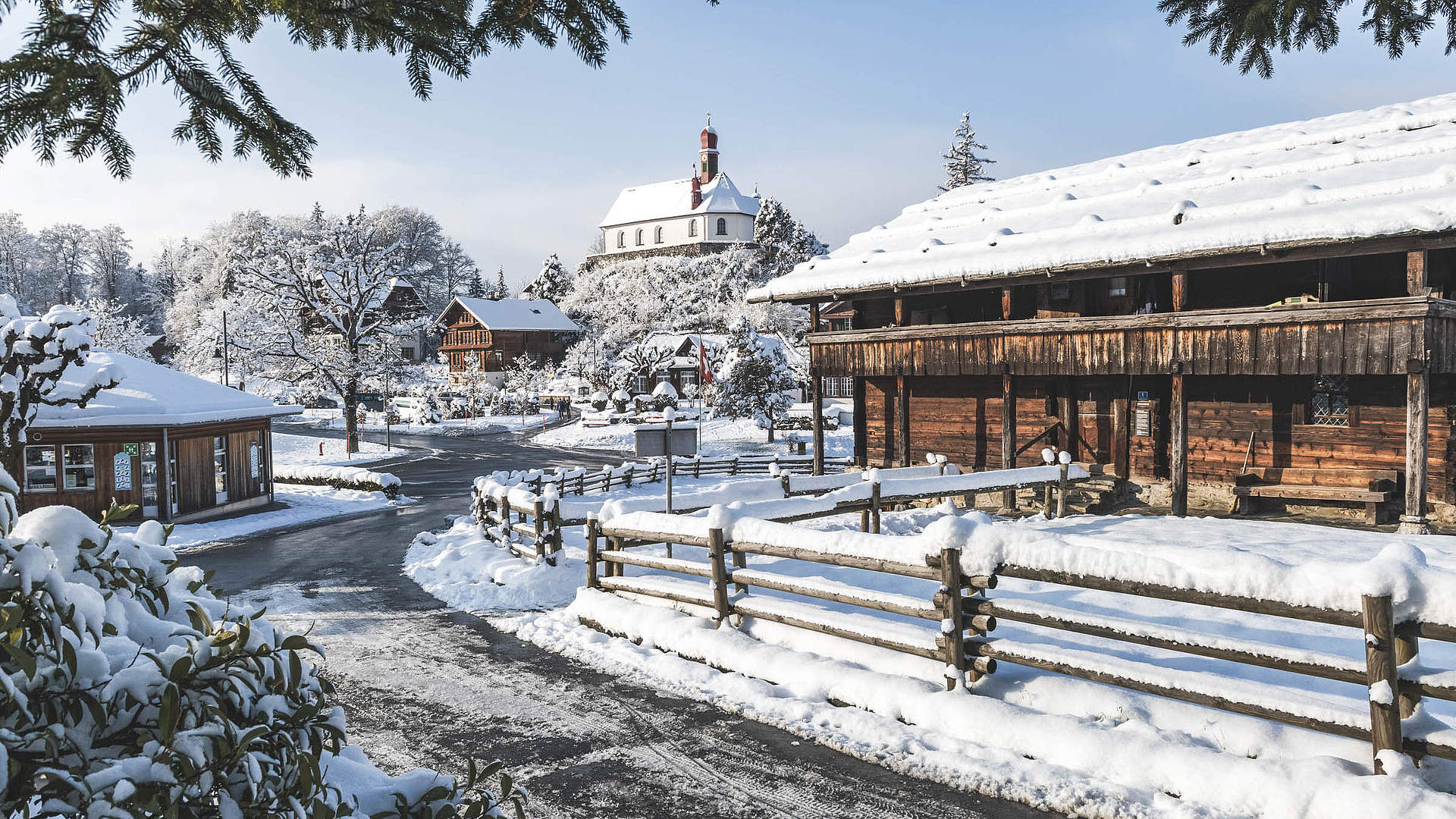 Flüeli-Ranft in winter